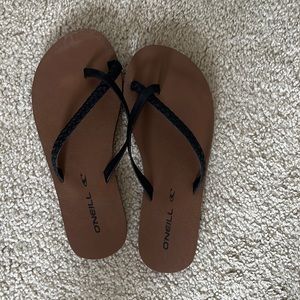 O’Neill Brown Flip Flops